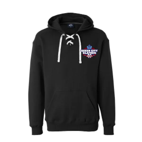 J American Sport Laced Hoodies Queen City Classic