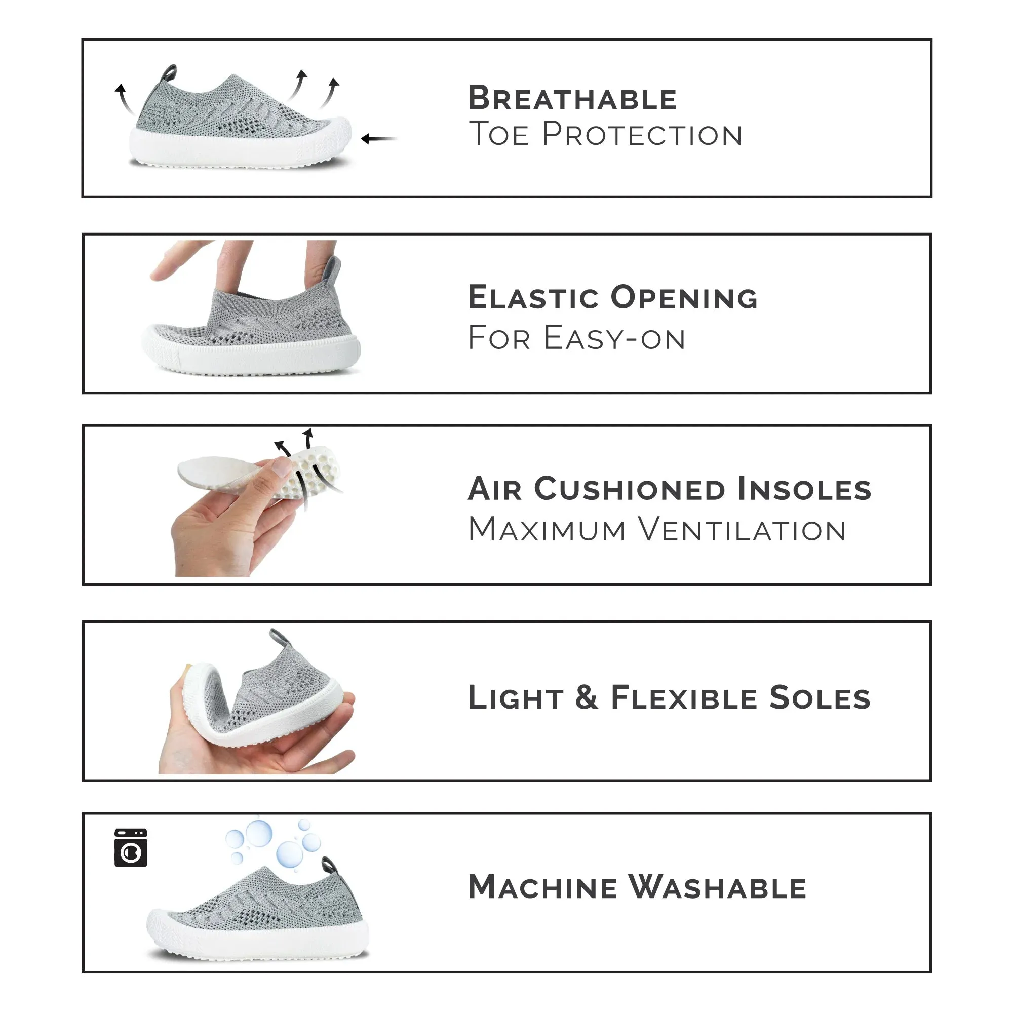 Jan & Jul Graphic Knit Shoes