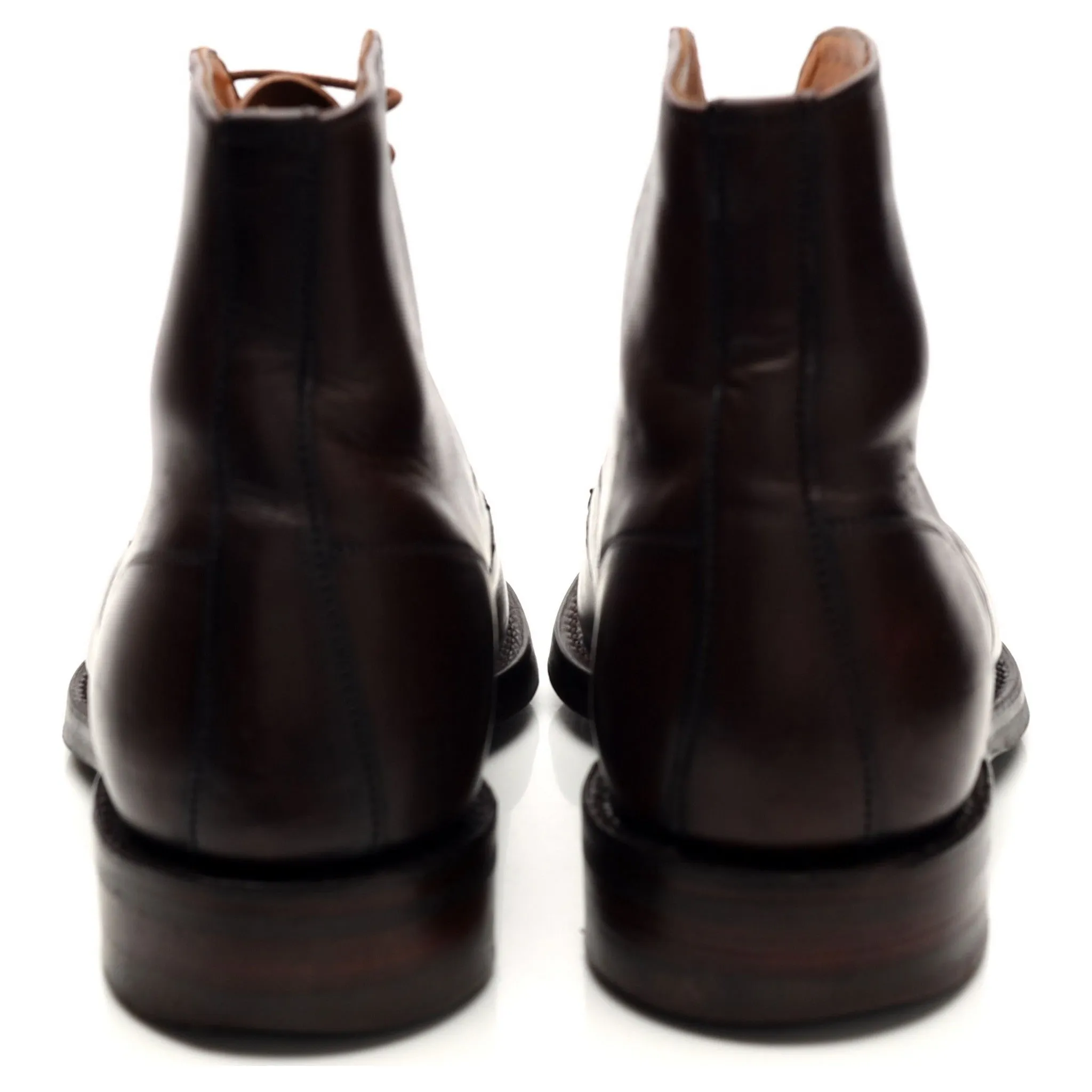 'Jarrow R' Dark Brown Leather Boot UK 8 F