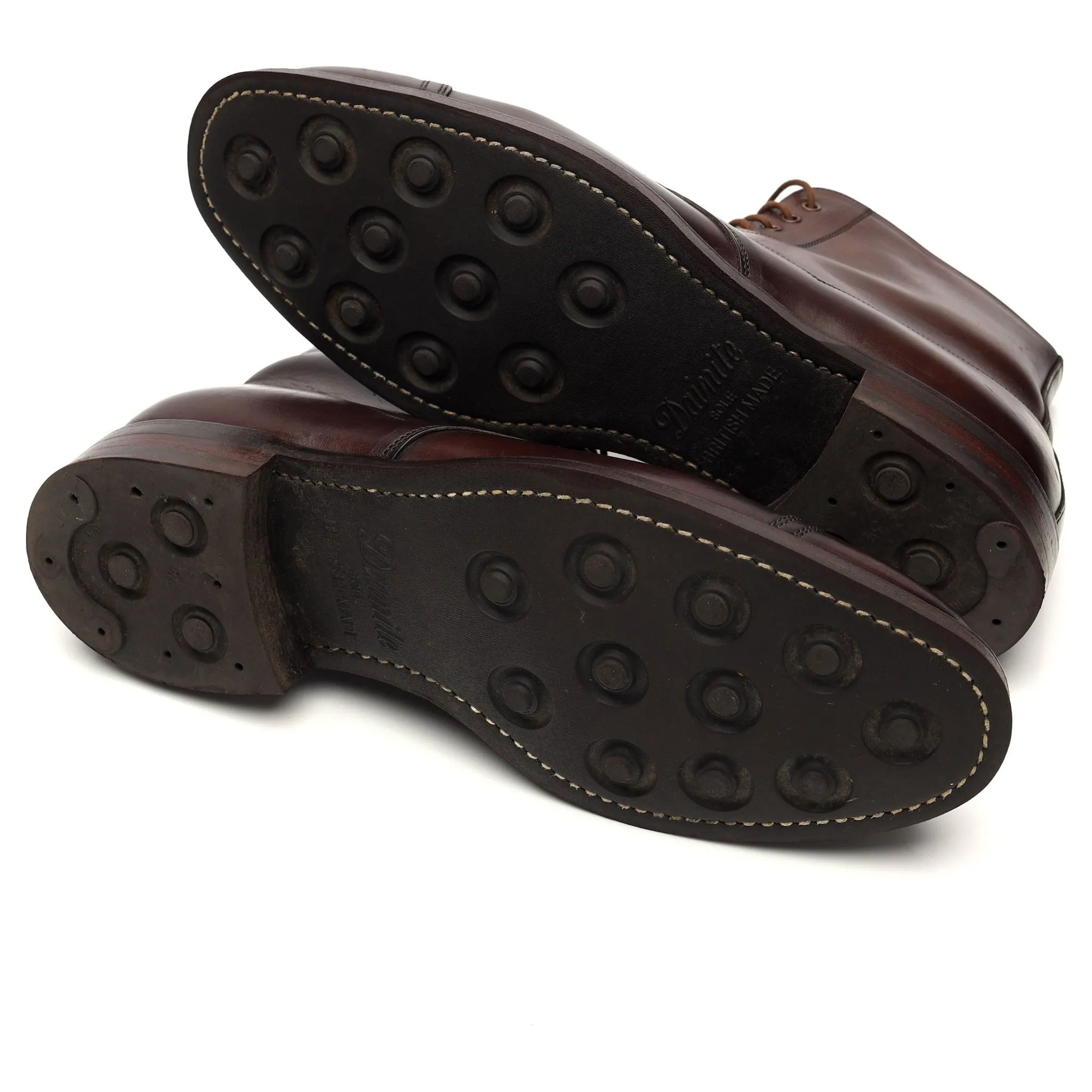 'Jarrow R' Dark Brown Leather Boot UK 8 F