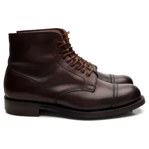 'Jarrow R' Dark Brown Leather Boot UK 8 F