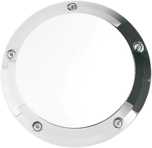 Joker Machine 06-99S Billet Derby Cover - Smooth Chrome