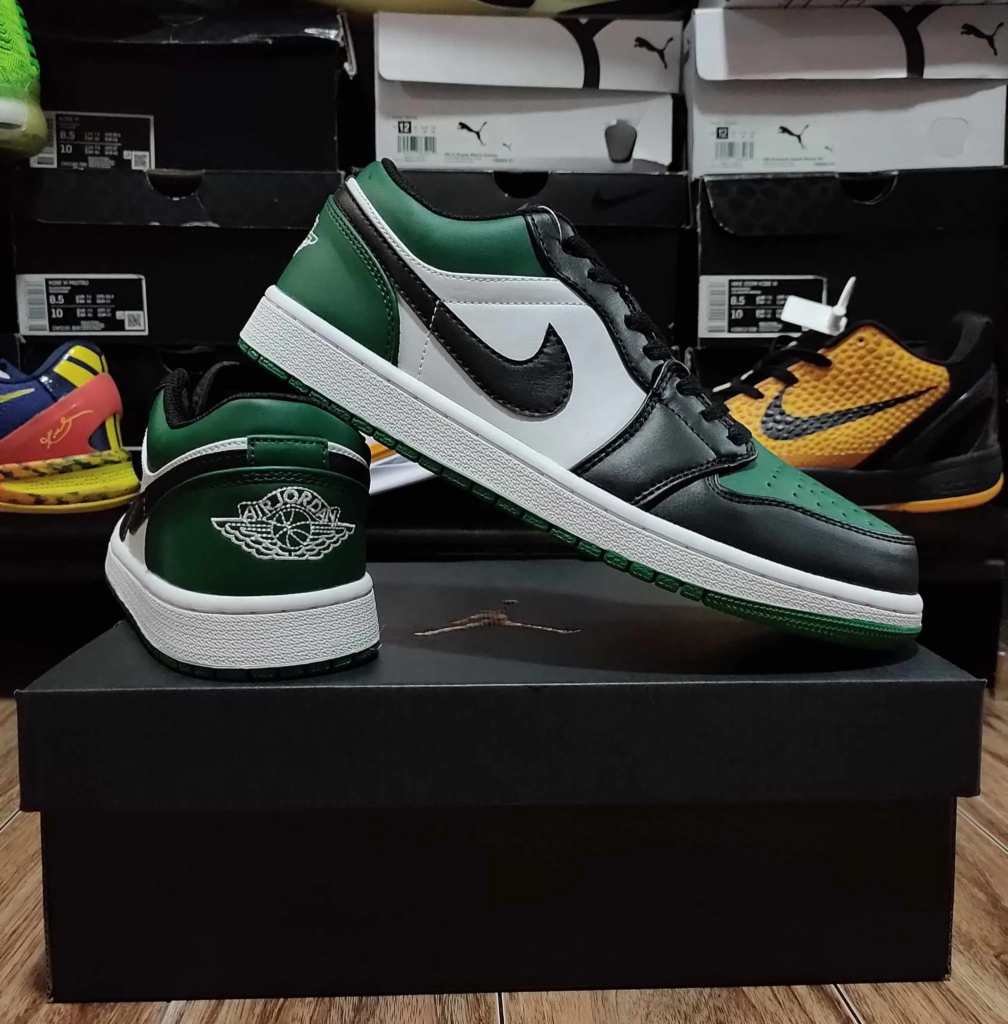 Jordan 1 Low "Green Toe"