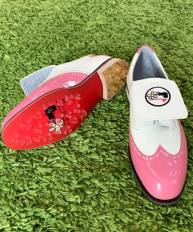 KANDINI Classic Golf Shoes - Pink