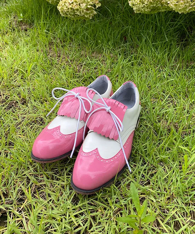 KANDINI Classic Golf Shoes - Pink