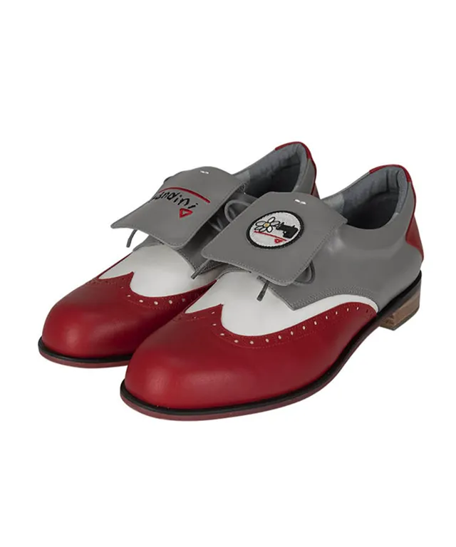 KANDINI Classic Golf Shoes - Red(Gray)