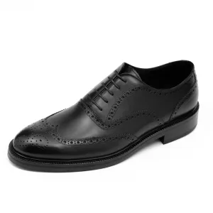 Kensington Oxford Brogue Shoes | Black