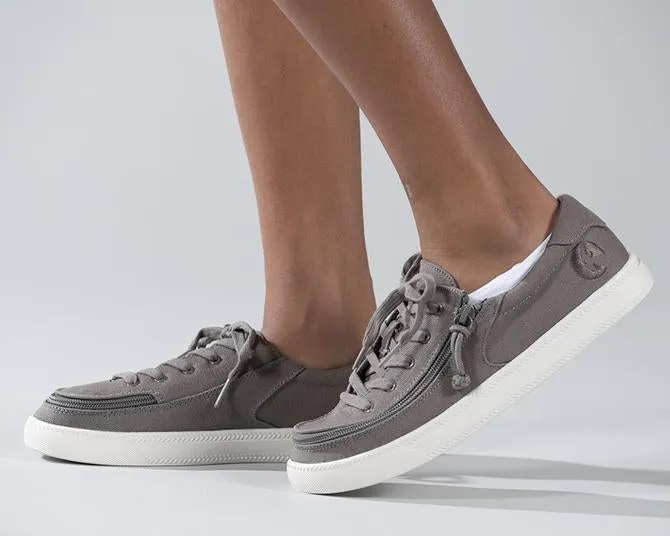 Kids' Dark Grey Billy Classic Lace Lows