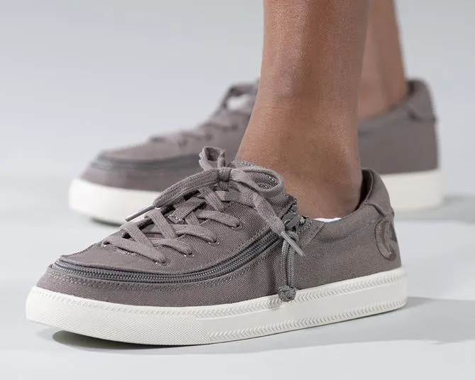 Kids' Dark Grey Billy Classic Lace Lows