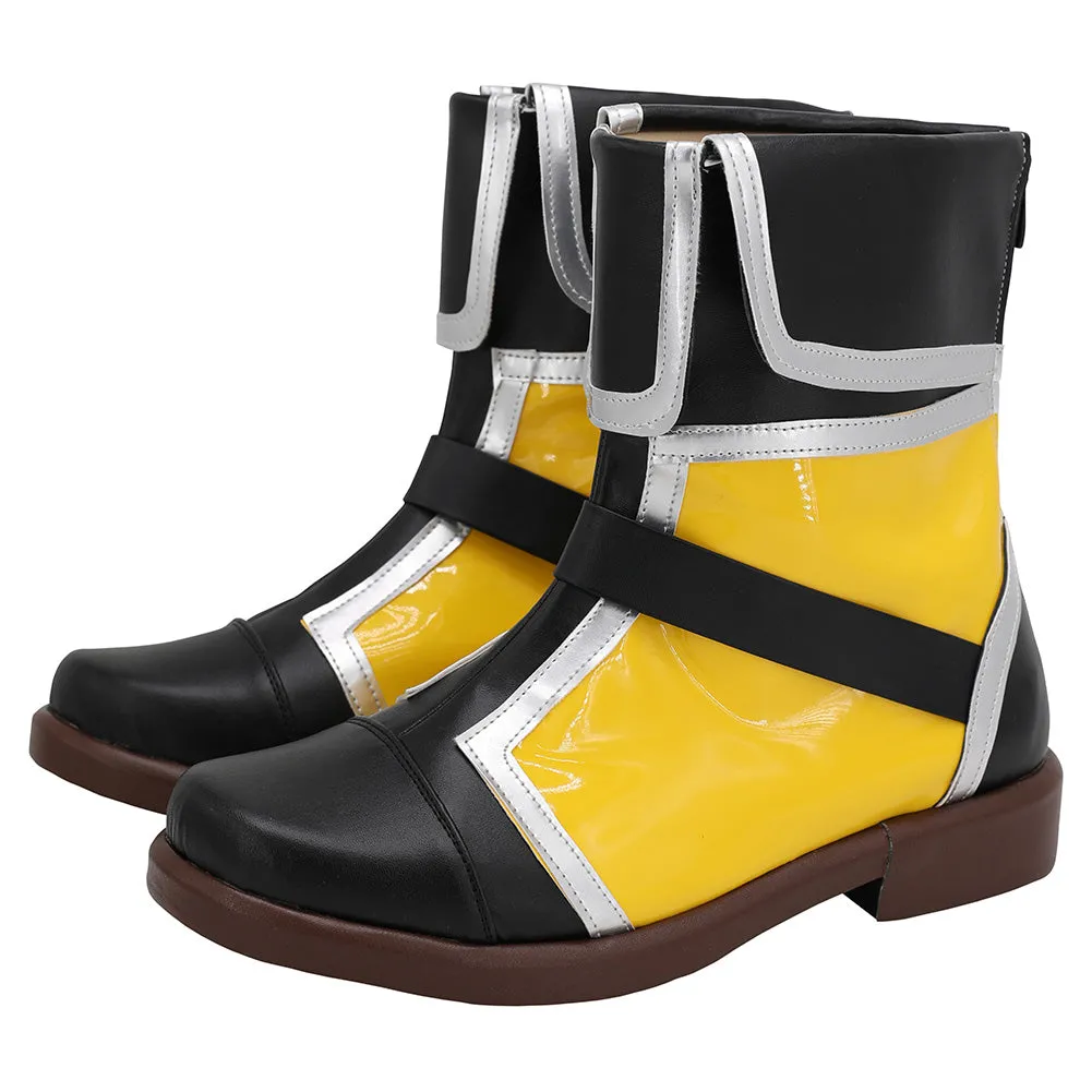 Kingdom Hearts  Sora Cosplay Shoes Boots Halloween Costumes Accessory Custom Made