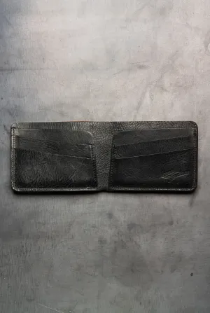 Klein Wallet - Black Shell Cordovan / Teacore Tumbled Horssehide