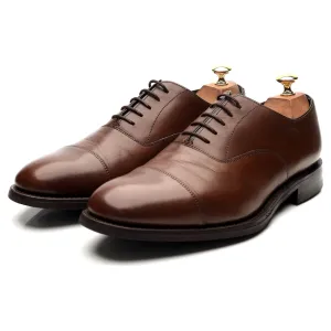 'Knightsbridge' Brown Leather Oxford UK 9.5 G