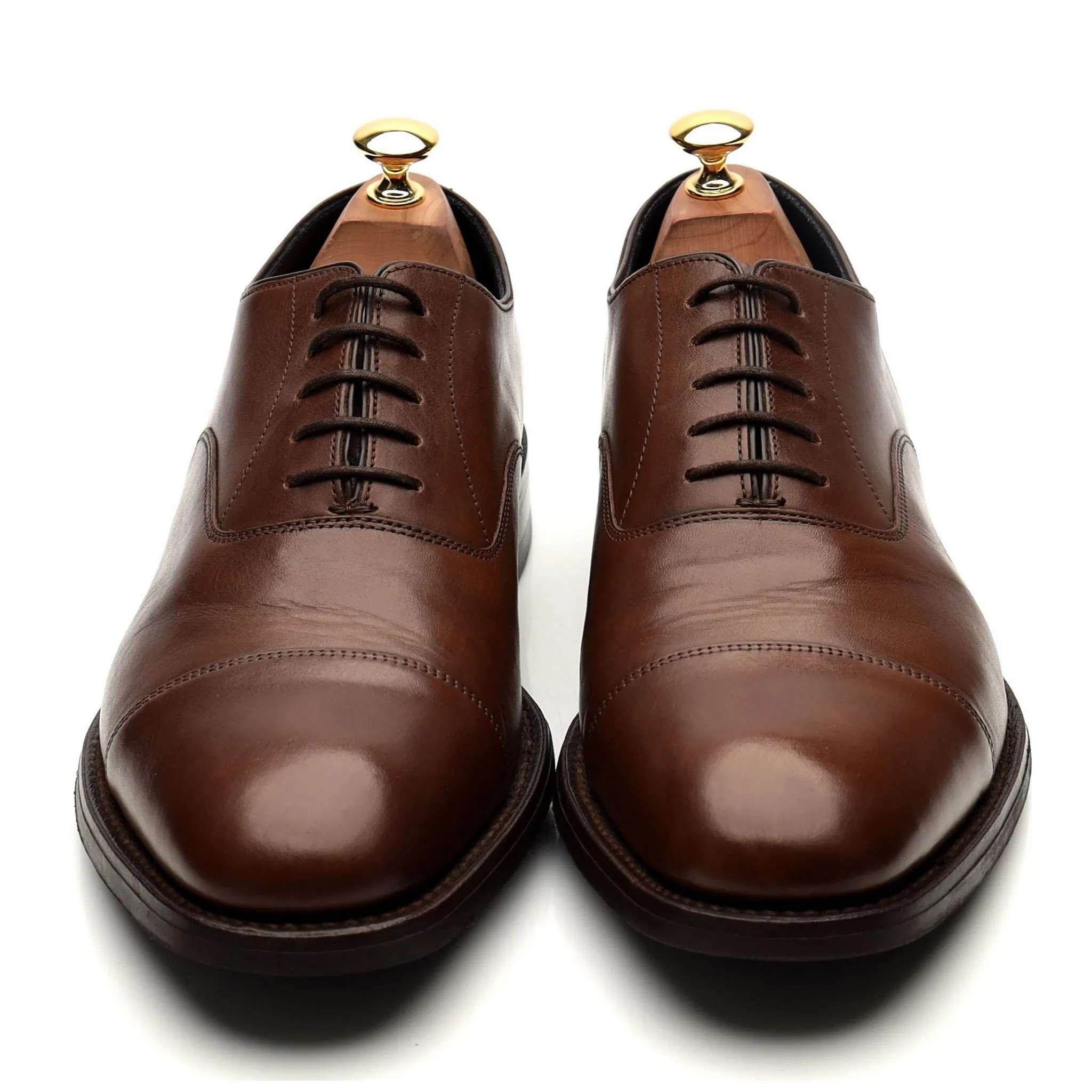 'Knightsbridge' Brown Leather Oxford UK 9.5 G