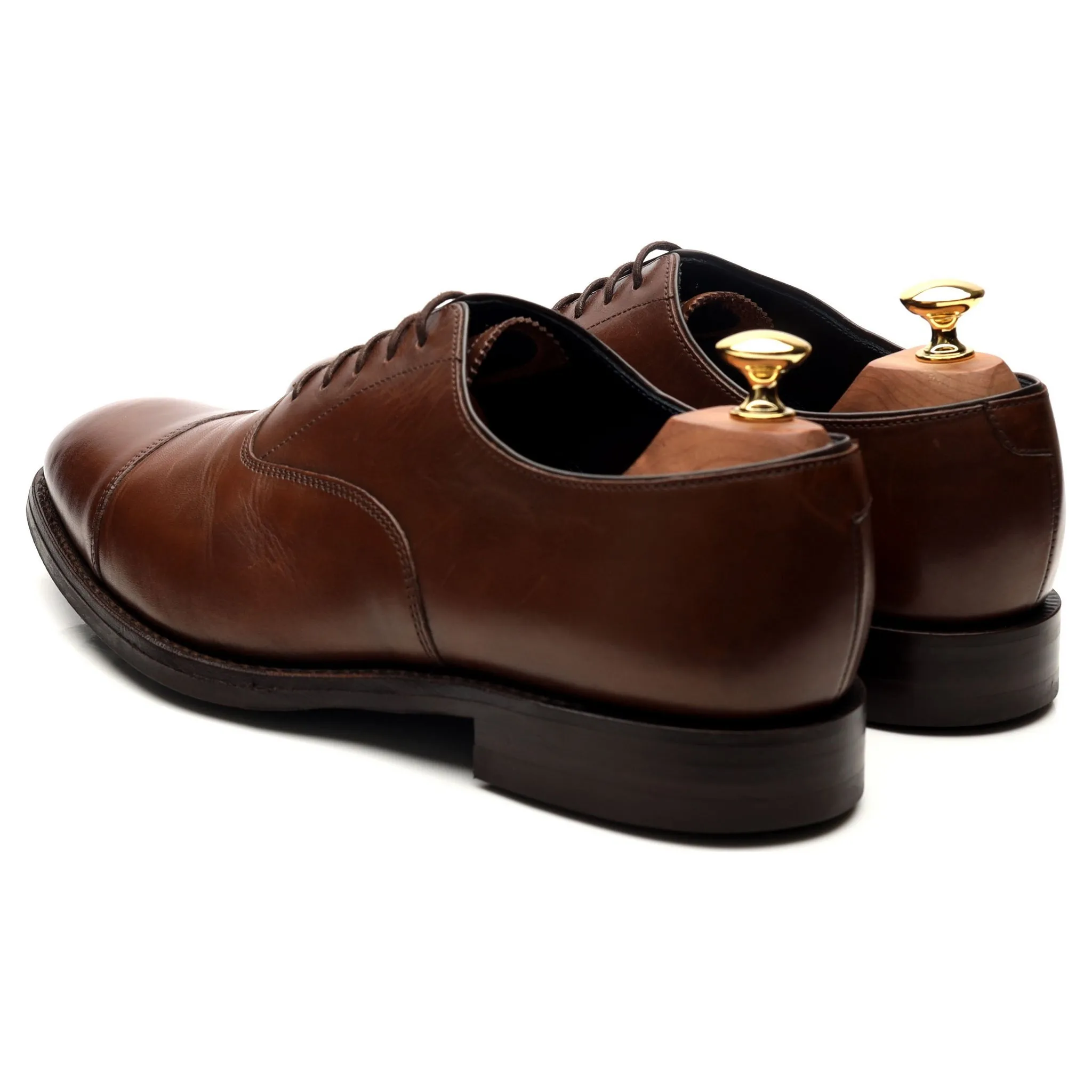 'Knightsbridge' Brown Leather Oxford UK 9.5 G