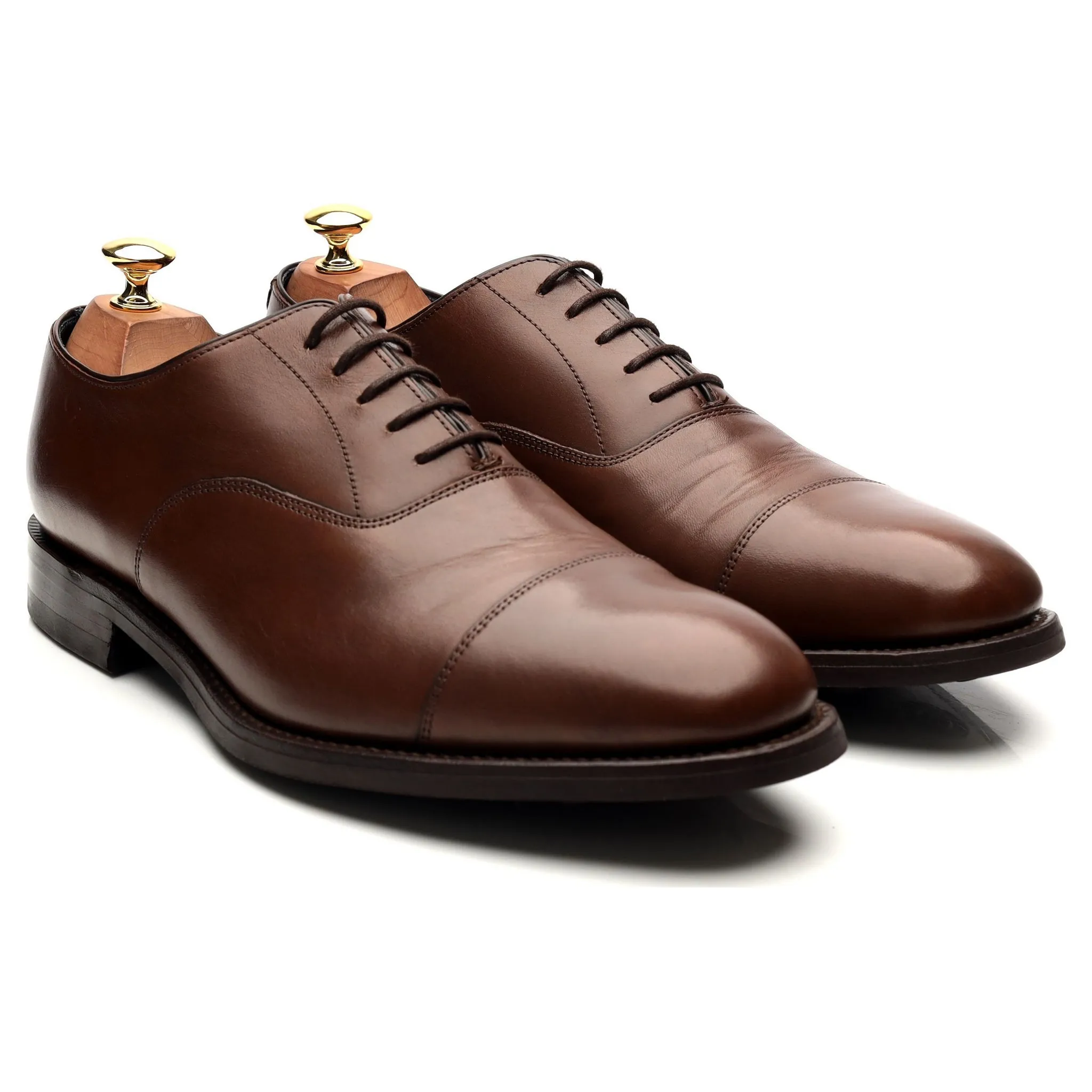 'Knightsbridge' Brown Leather Oxford UK 9.5 G