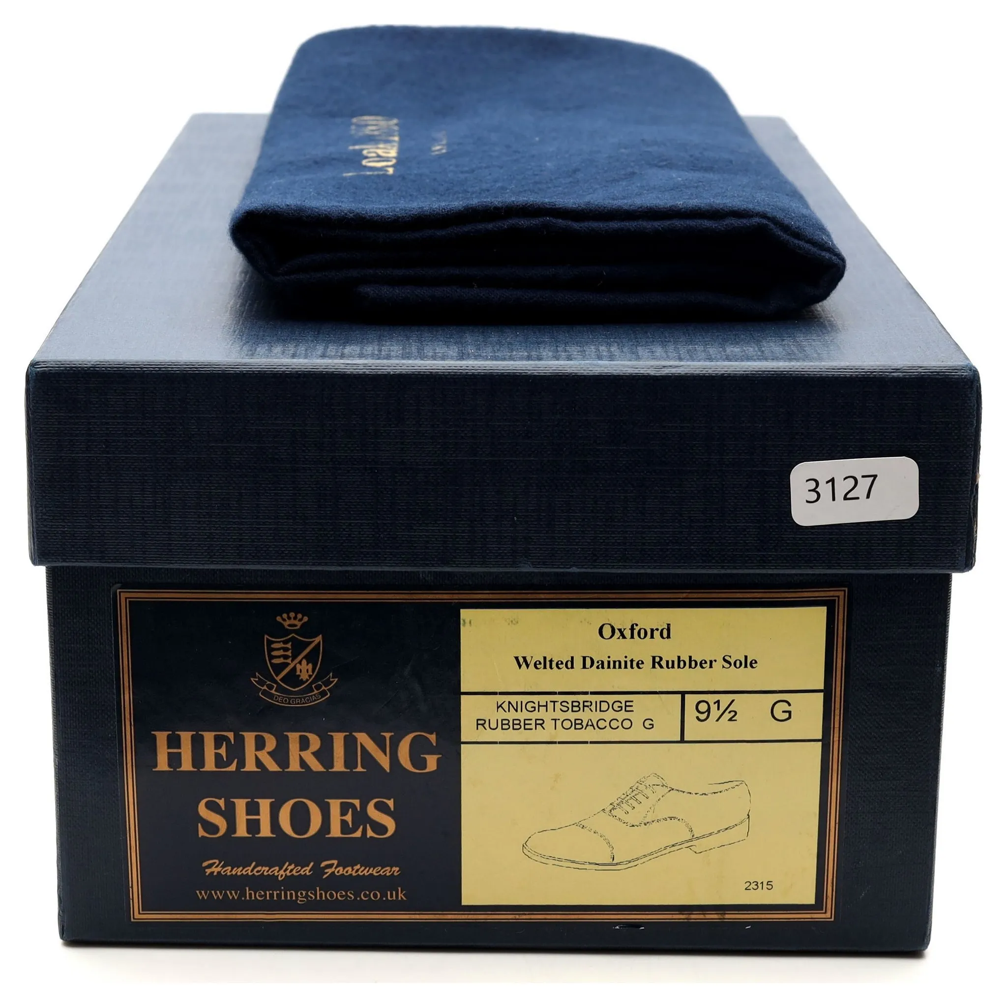 'Knightsbridge' Brown Leather Oxford UK 9.5 G