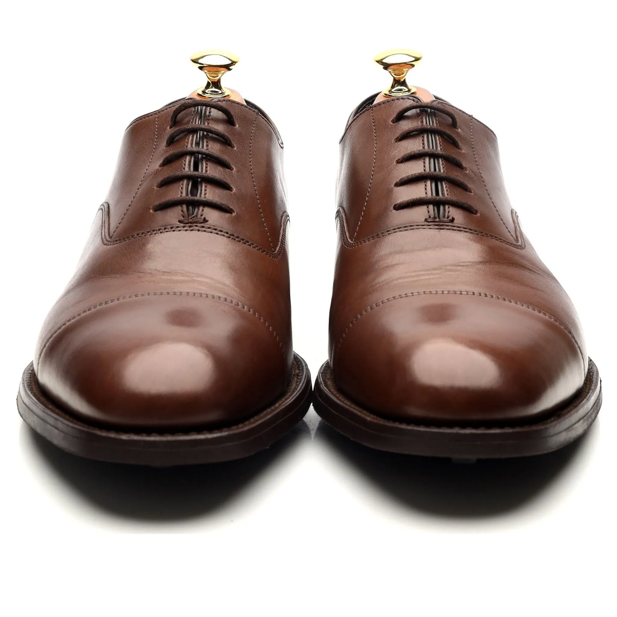 'Knightsbridge' Brown Leather Oxford UK 9.5 G