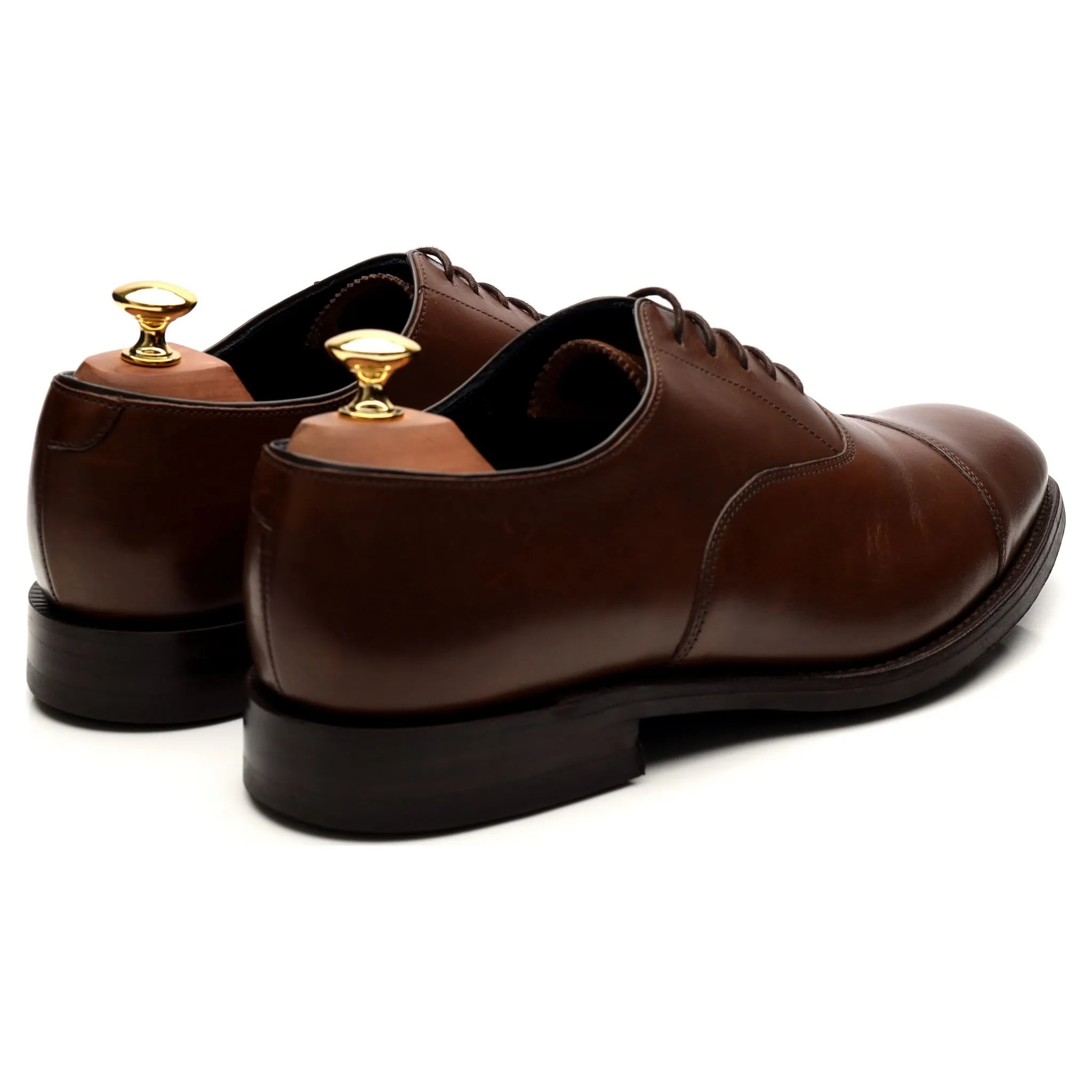 'Knightsbridge' Brown Leather Oxford UK 9.5 G