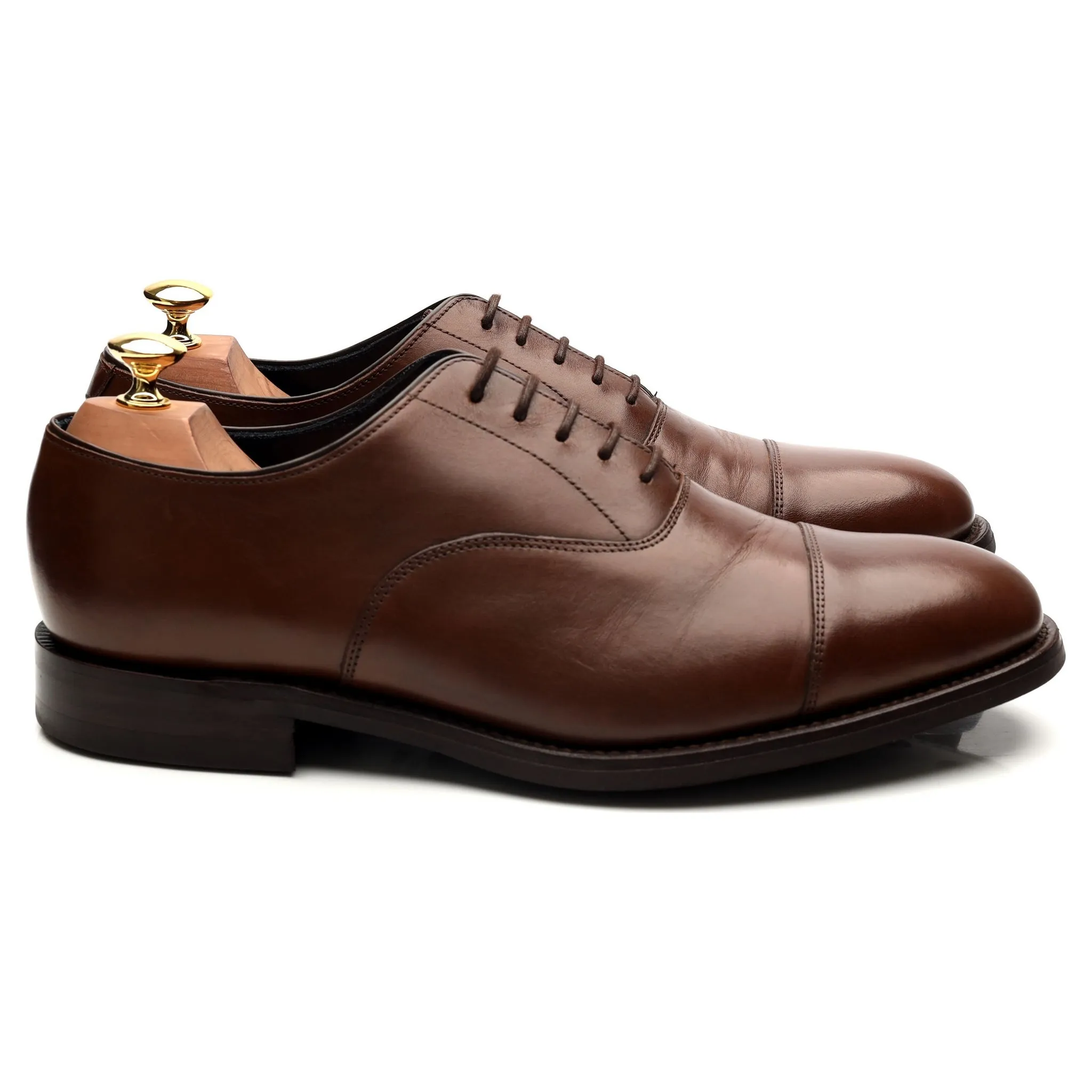 'Knightsbridge' Brown Leather Oxford UK 9.5 G