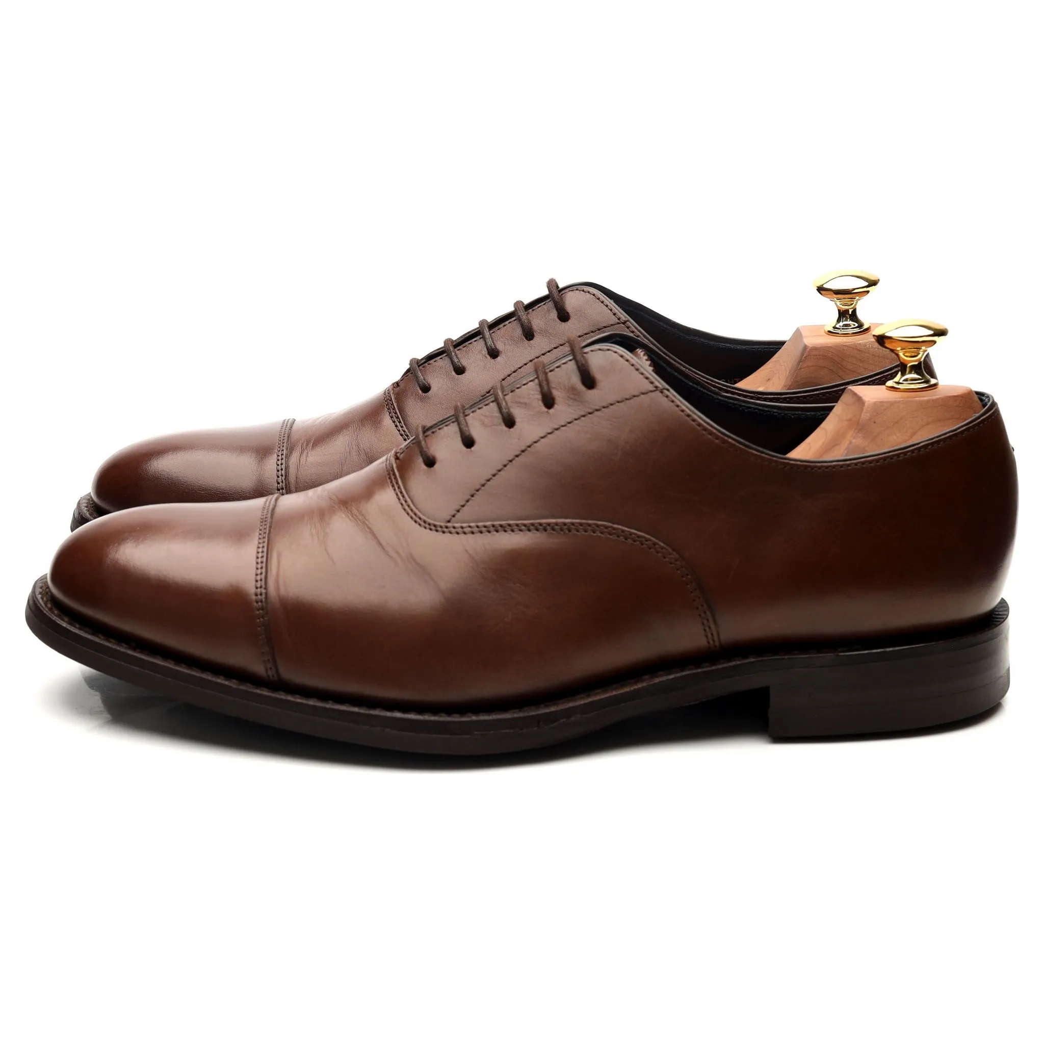 'Knightsbridge' Brown Leather Oxford UK 9.5 G