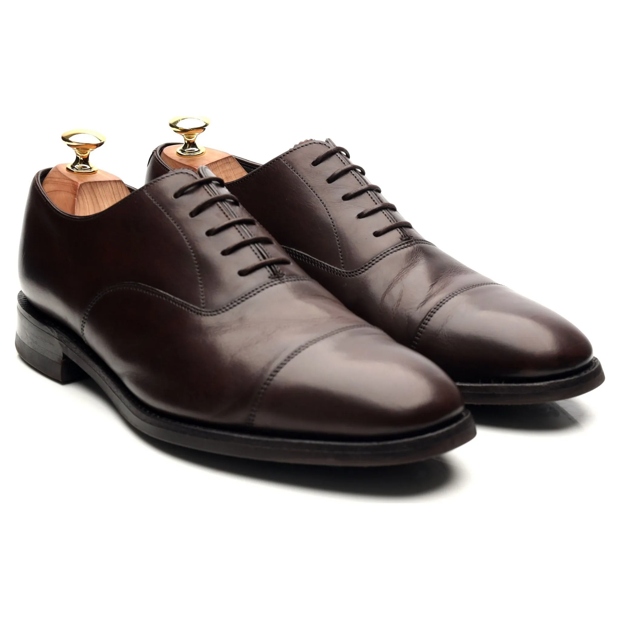 'Knightsbridge' Dark Brown Leather UK 8.5 F