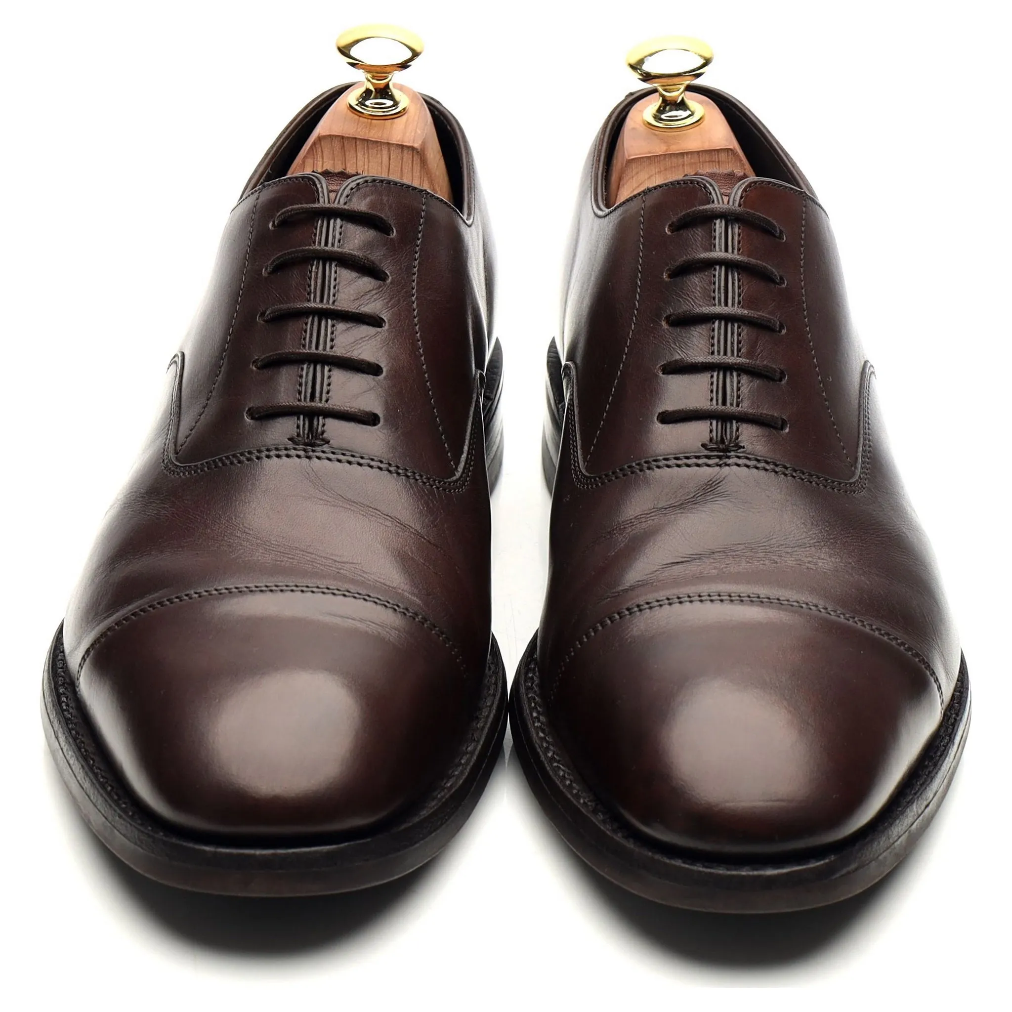 'Knightsbridge' Dark Brown Leather UK 8.5 F