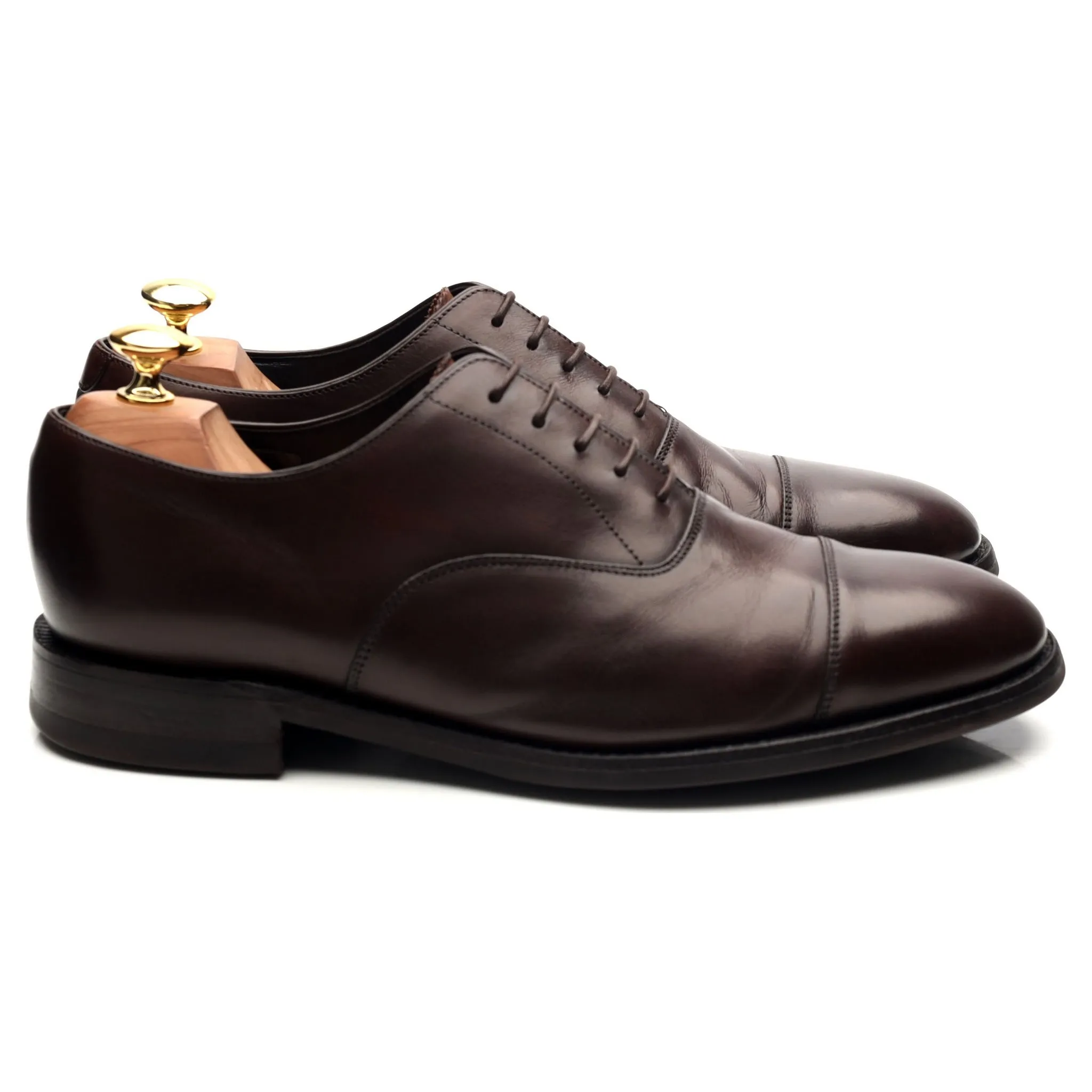 'Knightsbridge' Dark Brown Leather UK 8.5 F