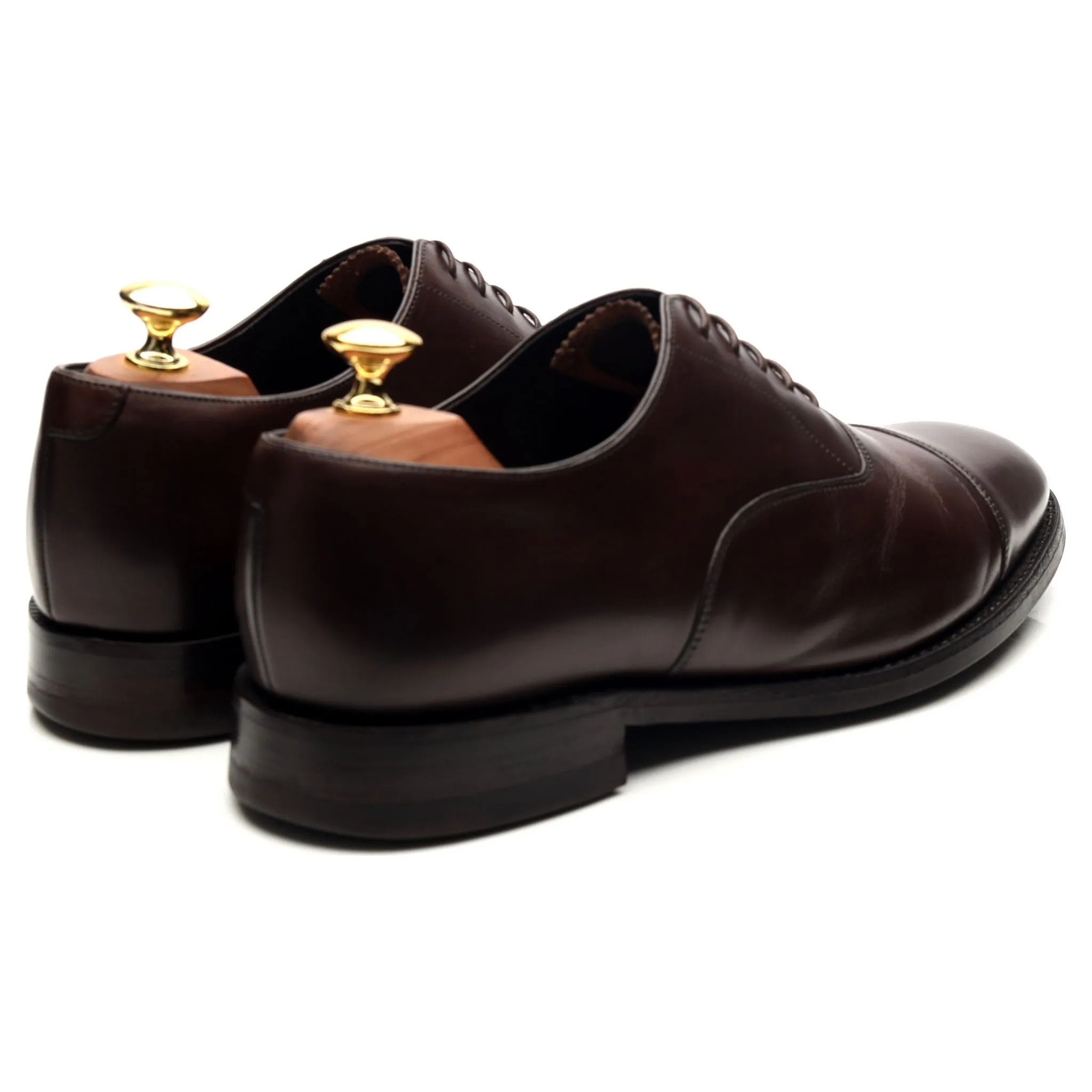 'Knightsbridge' Dark Brown Leather UK 8.5 F