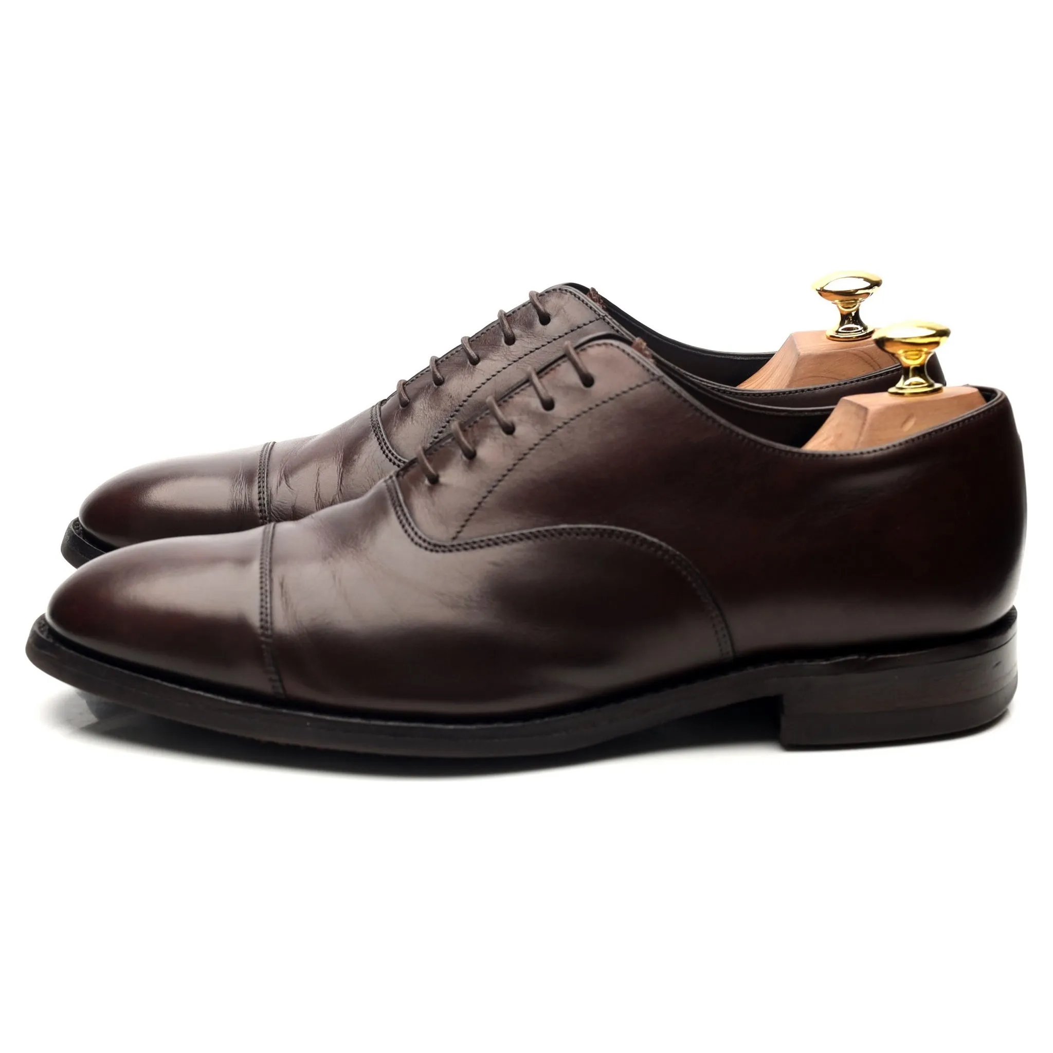 'Knightsbridge' Dark Brown Leather UK 8.5 F