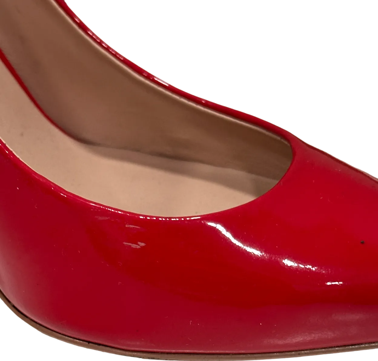 Kurt Geiger Red Patent Leather Stiletto Heels UK 8