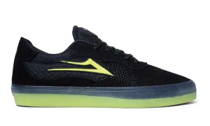 LAKAI SKATE SHOES: ESSEX Black/Gold. Sizes 6,7,8,9,10,11