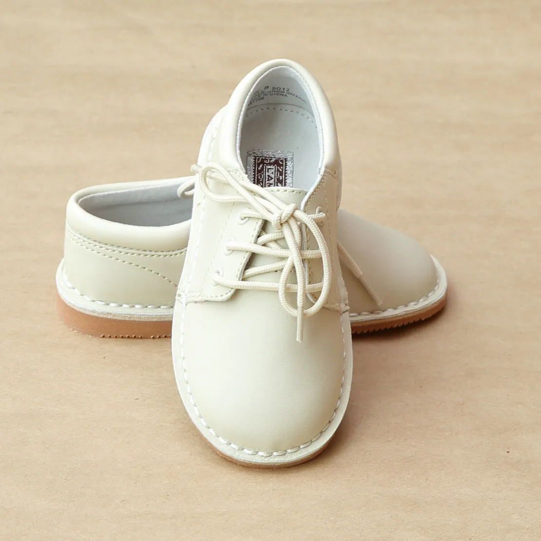 L'Amour Boys Leather Lace Up Shoes