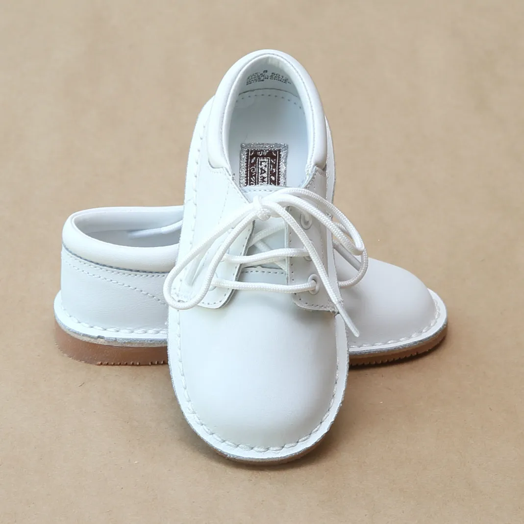 L'Amour Boys Leather Lace Up Shoes