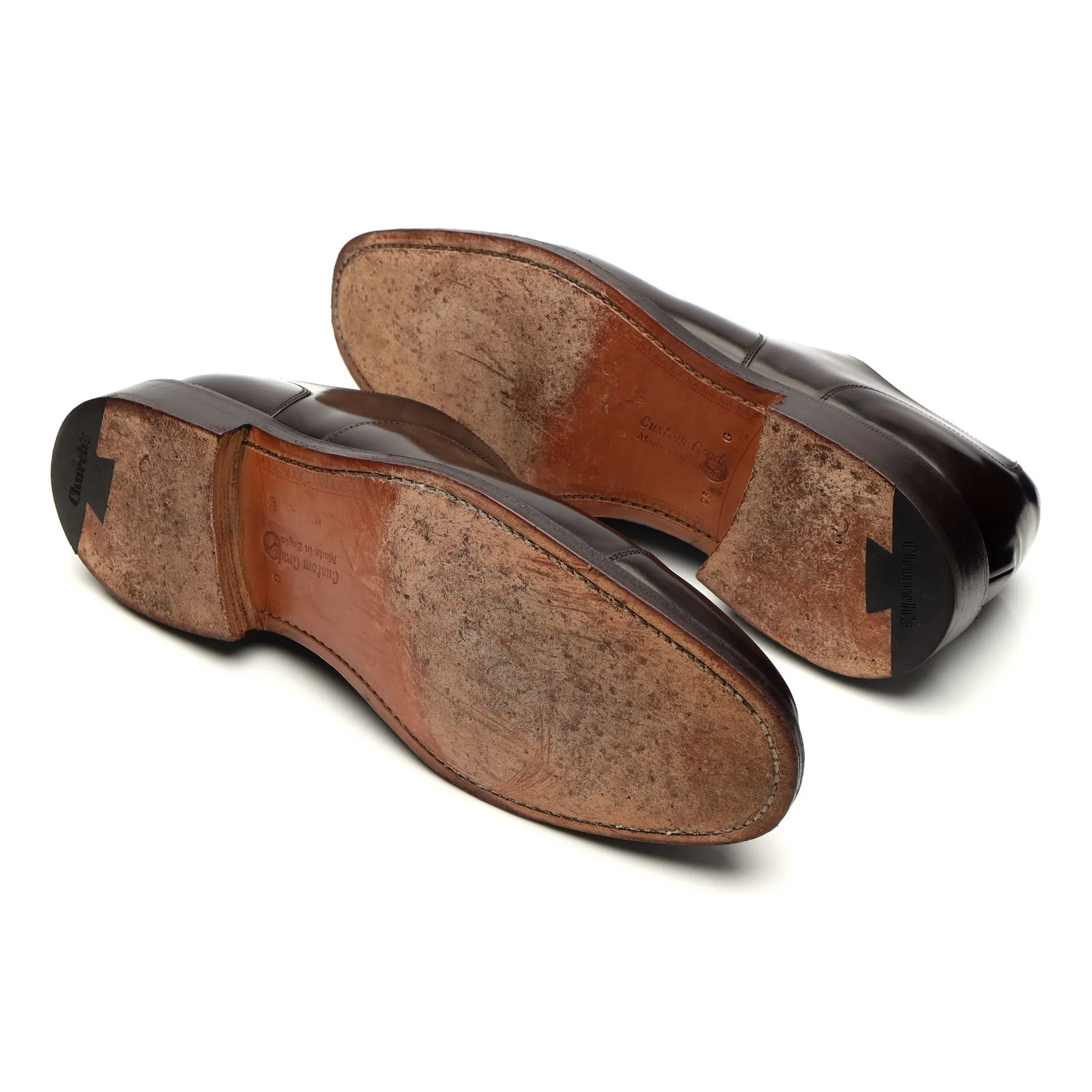 'Lancaster' Dark Brown Leather Oxford UK 9.5 G