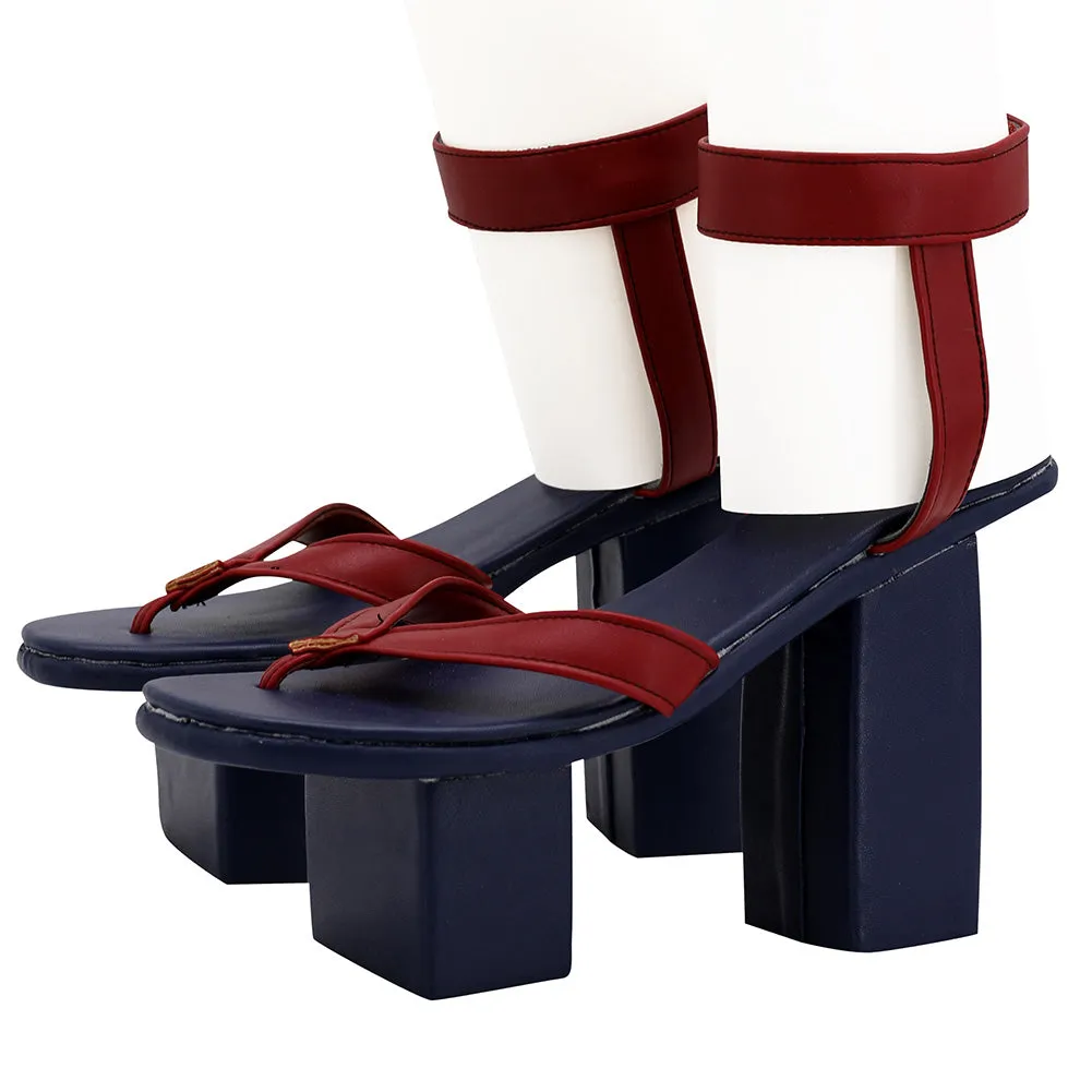 League of Legends LOL Boots Fox Ahri The Nine-Tailed Fox Halloween Costumes Accessory Cosplay Shoes