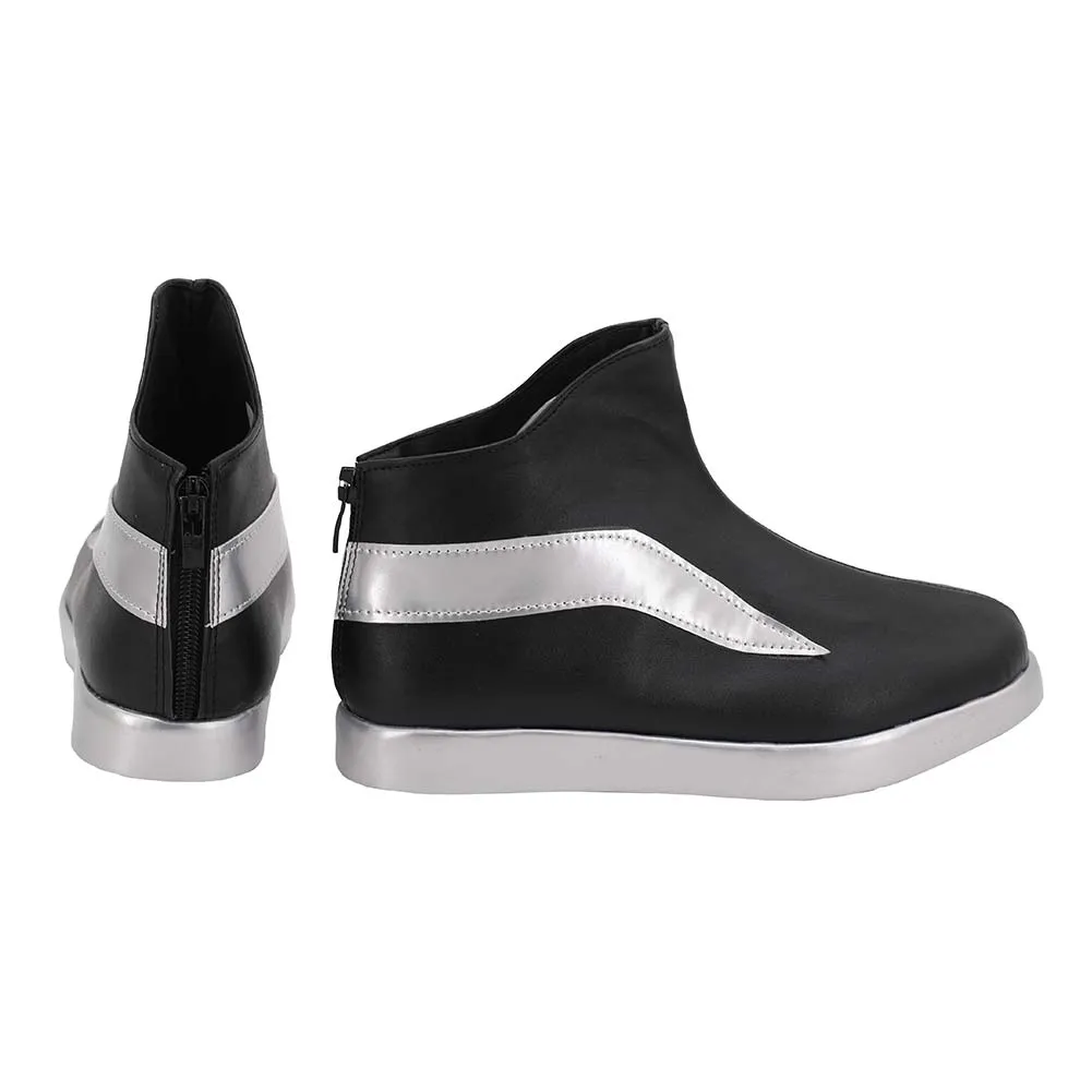 League of Legends LOL Halloween Costumes Accessory KDA Groups Akali The Rogue Assassin Cosplay Shoes Boots