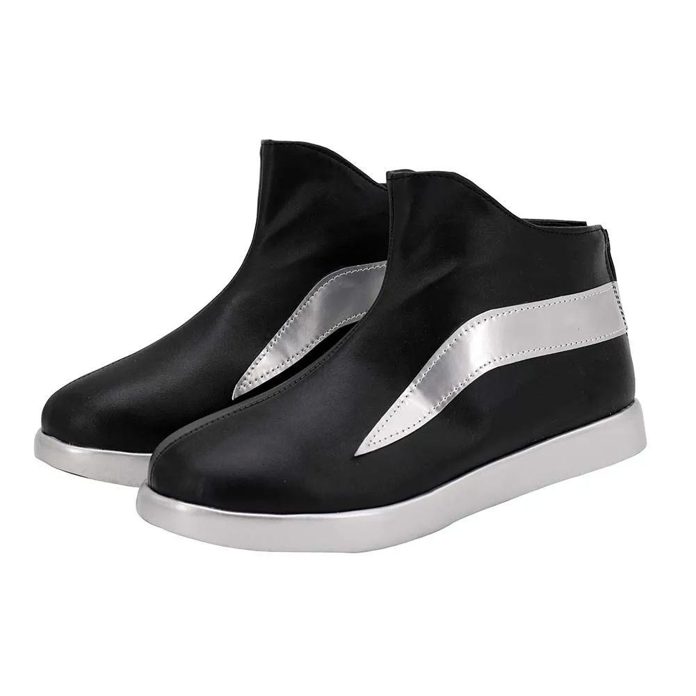 League of Legends LOL Halloween Costumes Accessory KDA Groups Akali The Rogue Assassin Cosplay Shoes Boots