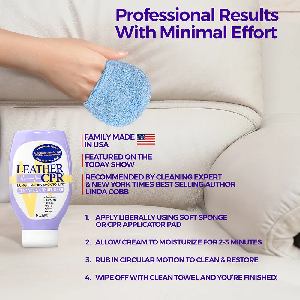 Leather CPR Cleaner & Conditioner 18oz