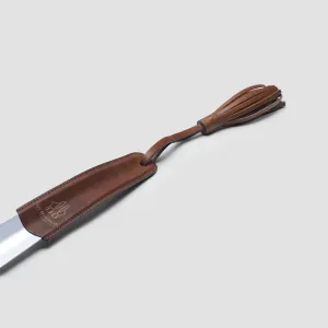 Leather Wrapped Shoe Horn Reverse Sombrero
