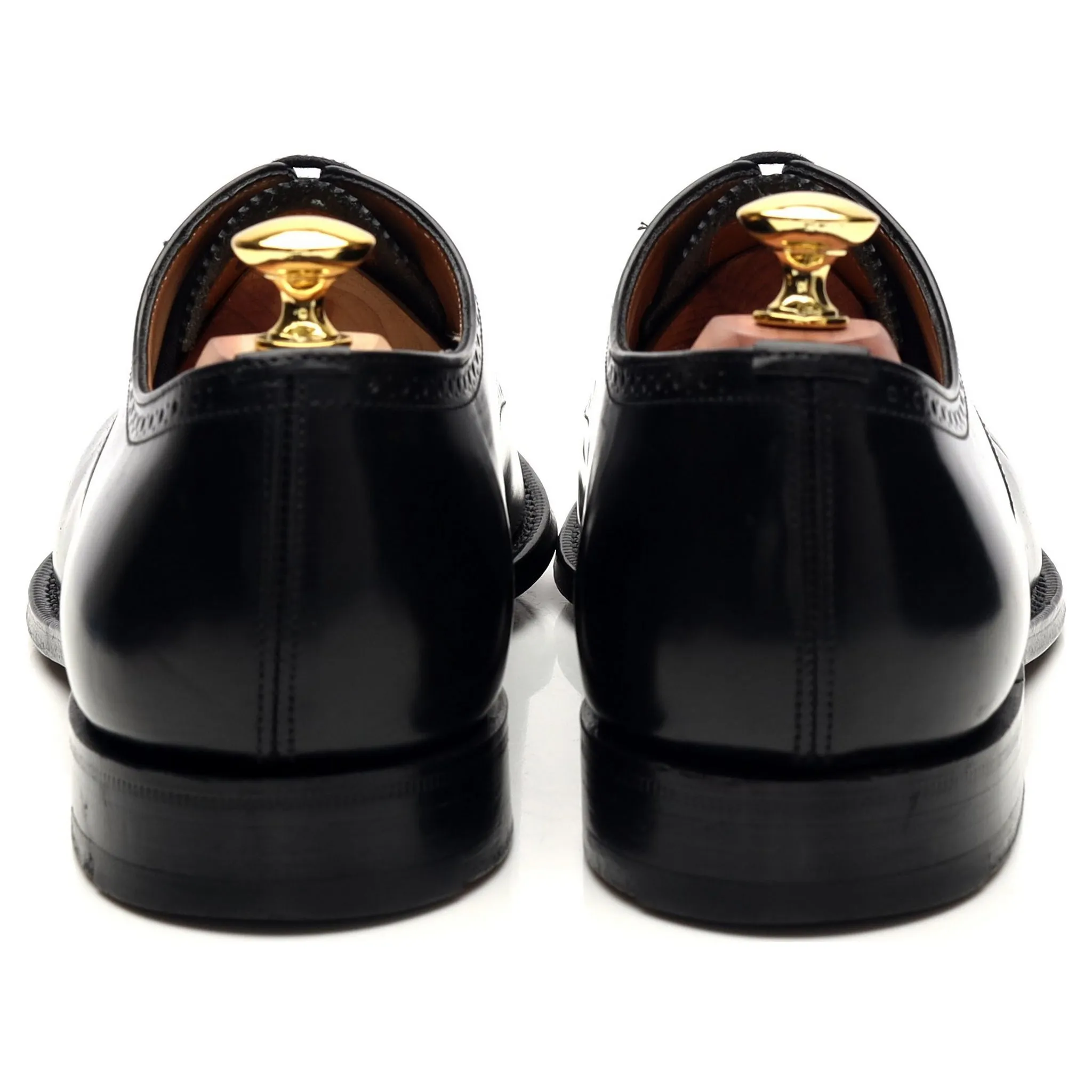 'Legate' Black Leather Oxford UK 7.5 G