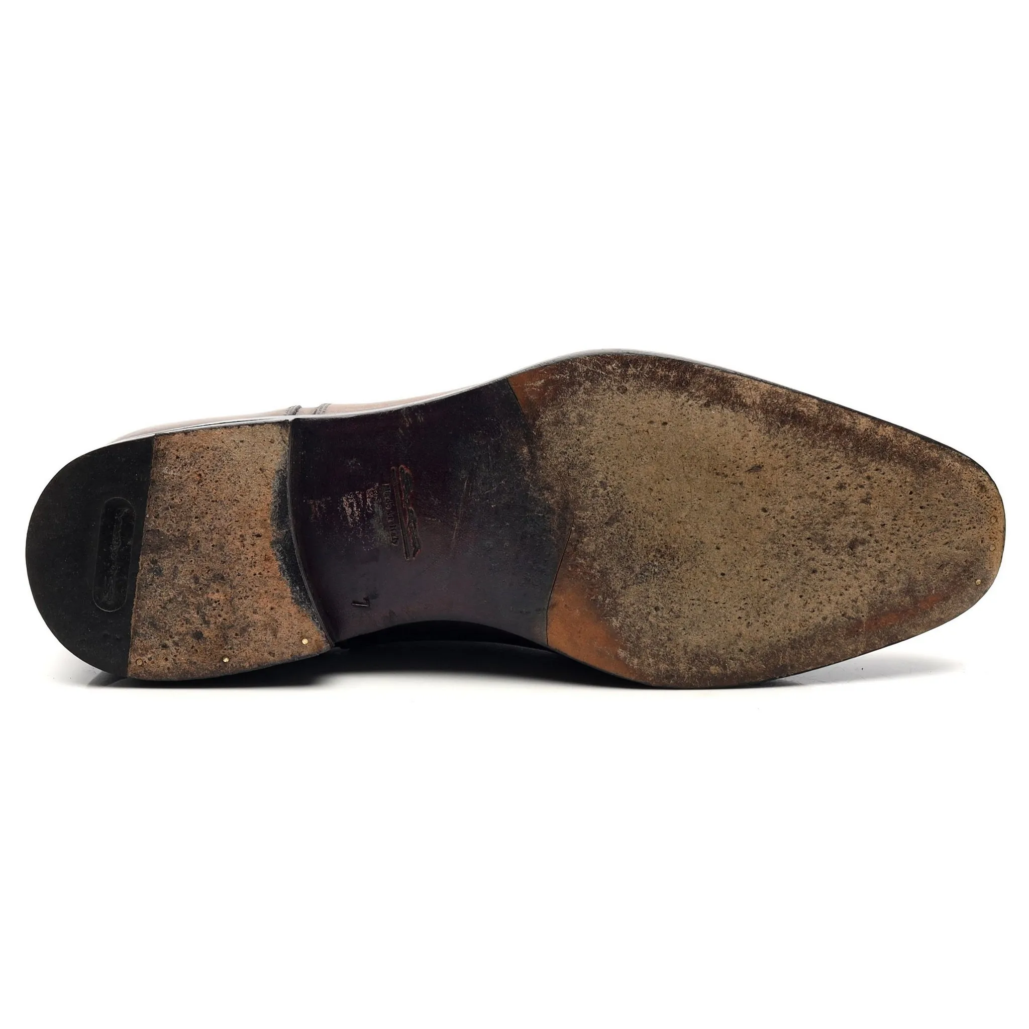Light Brown Leather Oxford UK 7 F