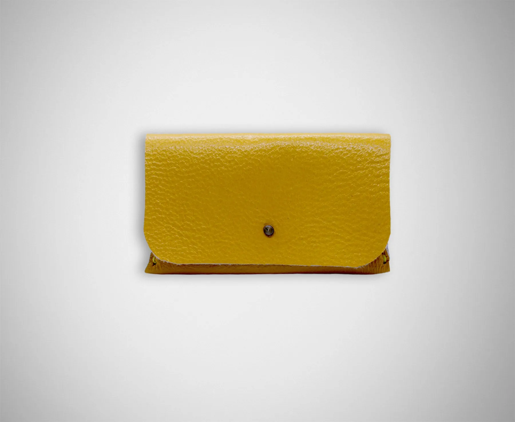 Lime Minimalist Card Case