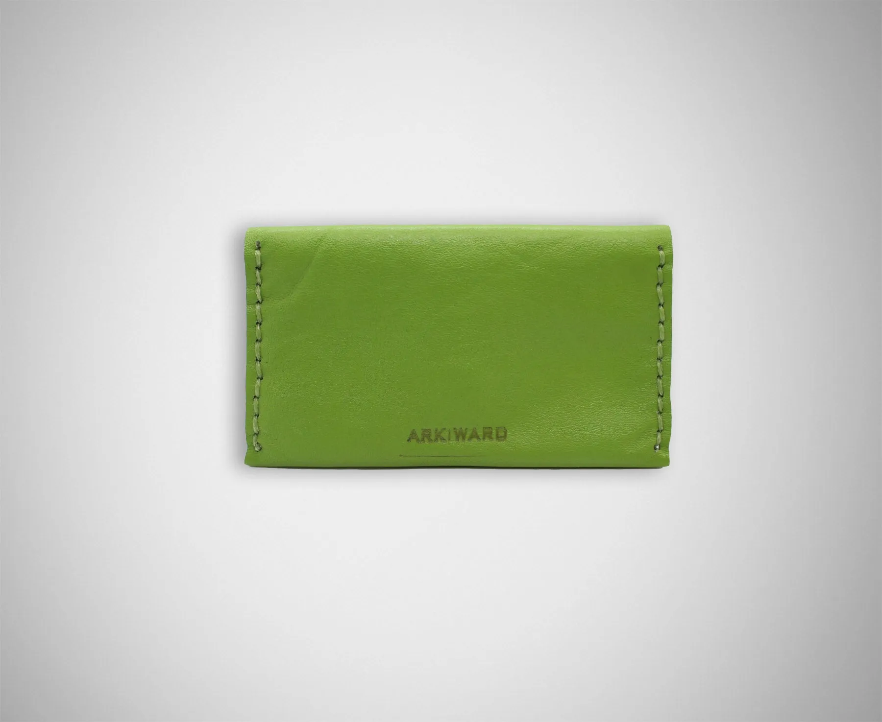 Lime Minimalist Card Case