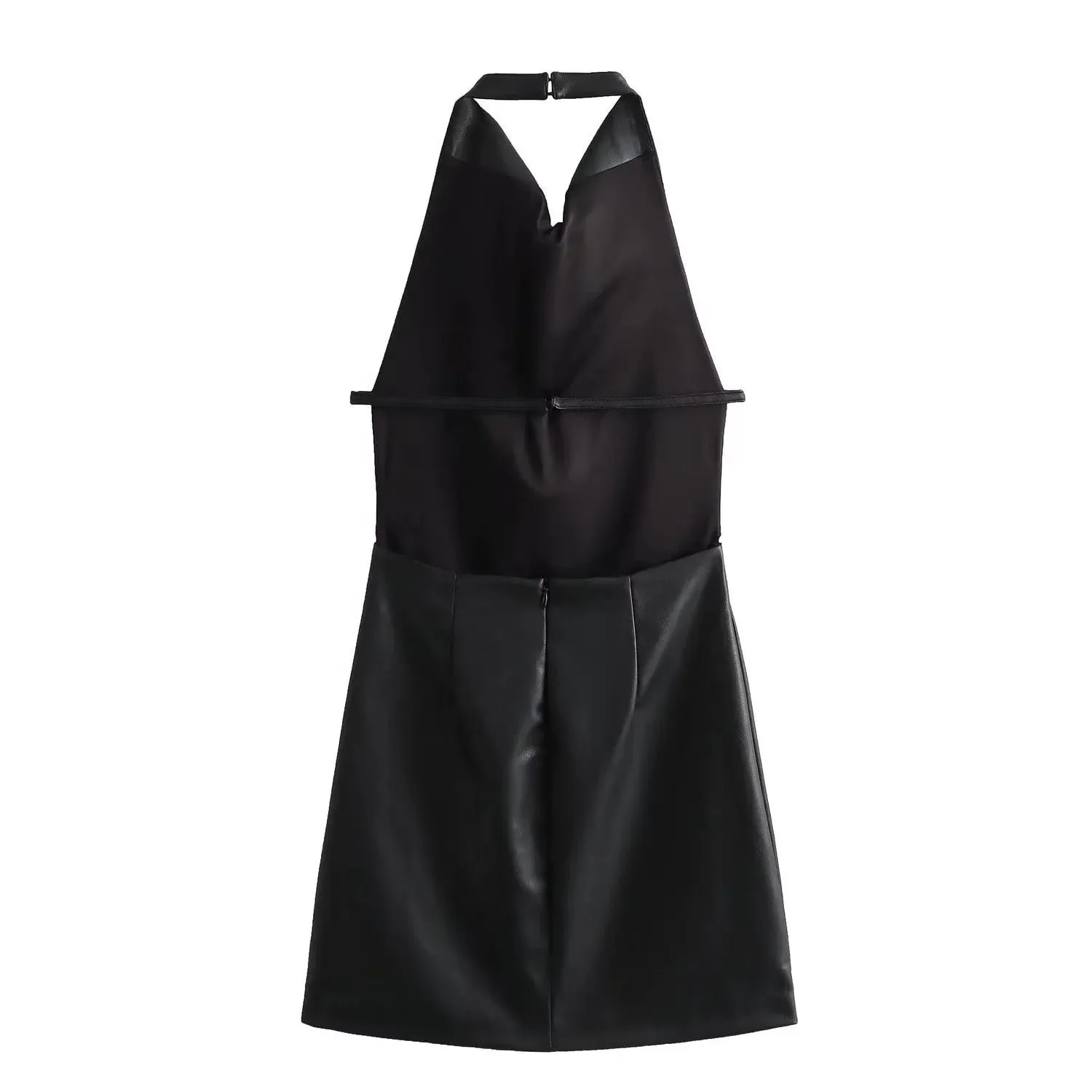 Little Black Dress - Vegan Leather Mini