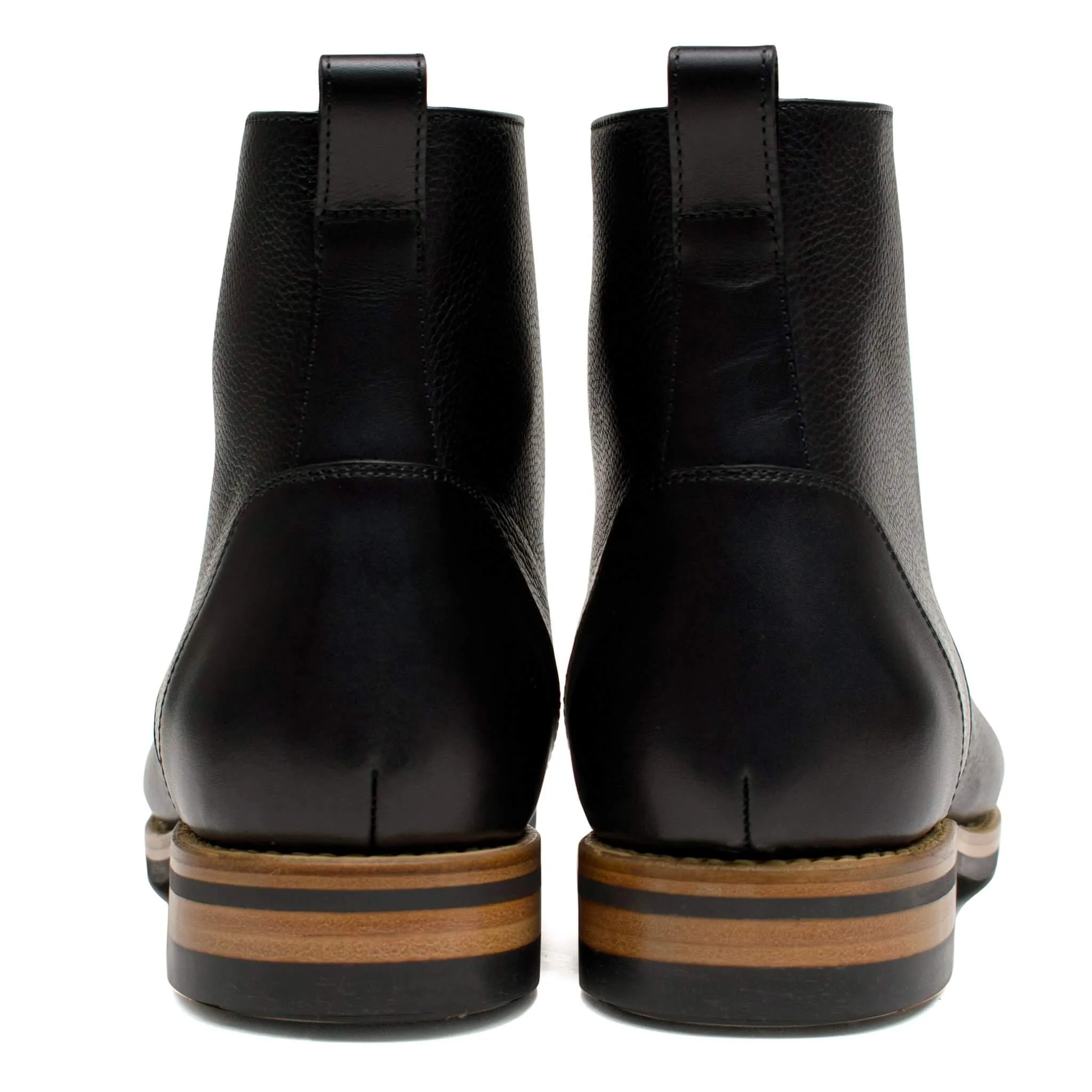 Logan Boot Black Full Grain