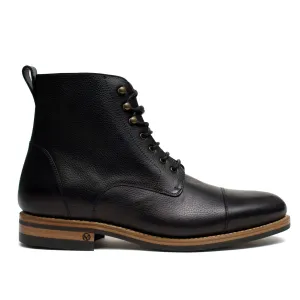 Logan Boot Black Full Grain