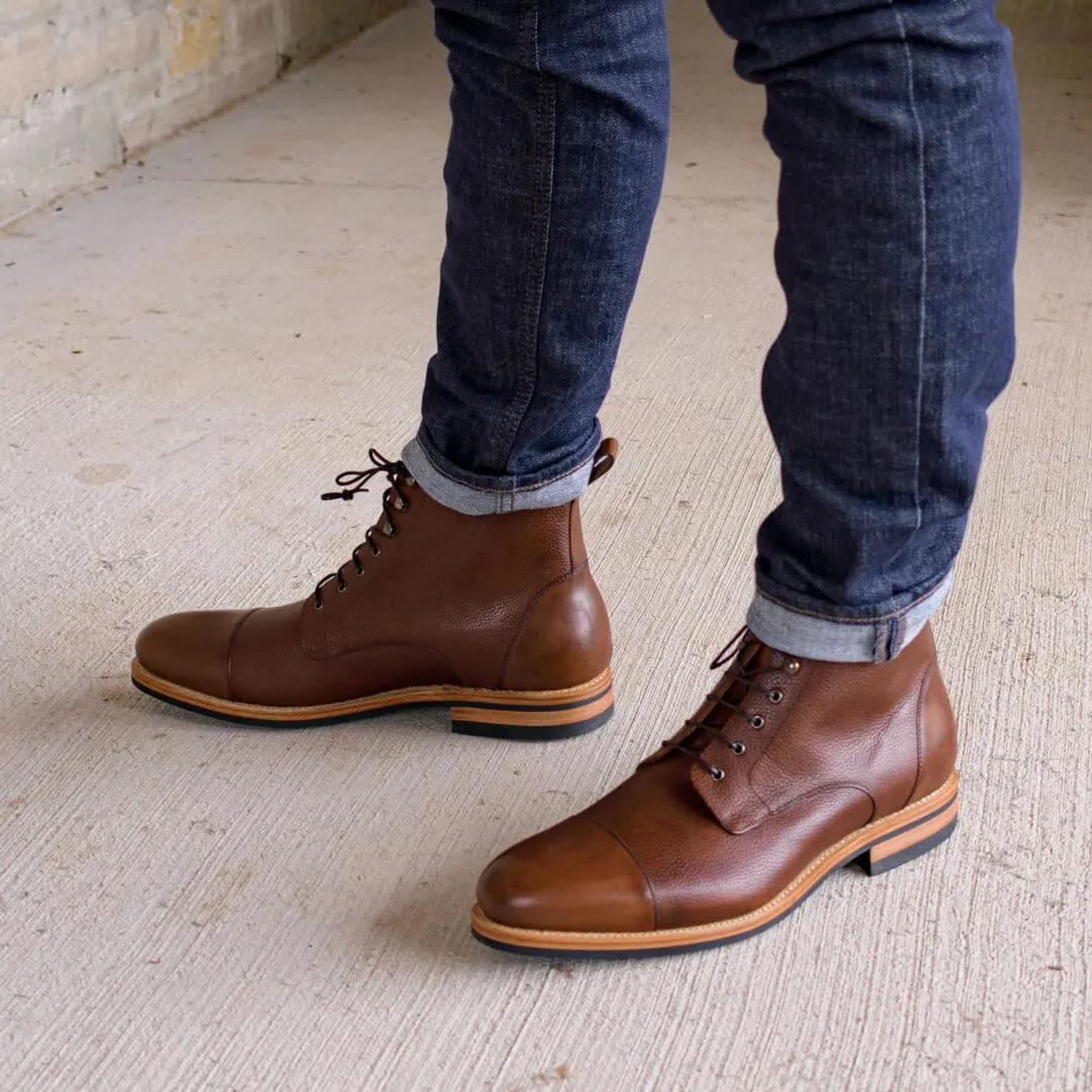 Logan Boot Brown Full Grain