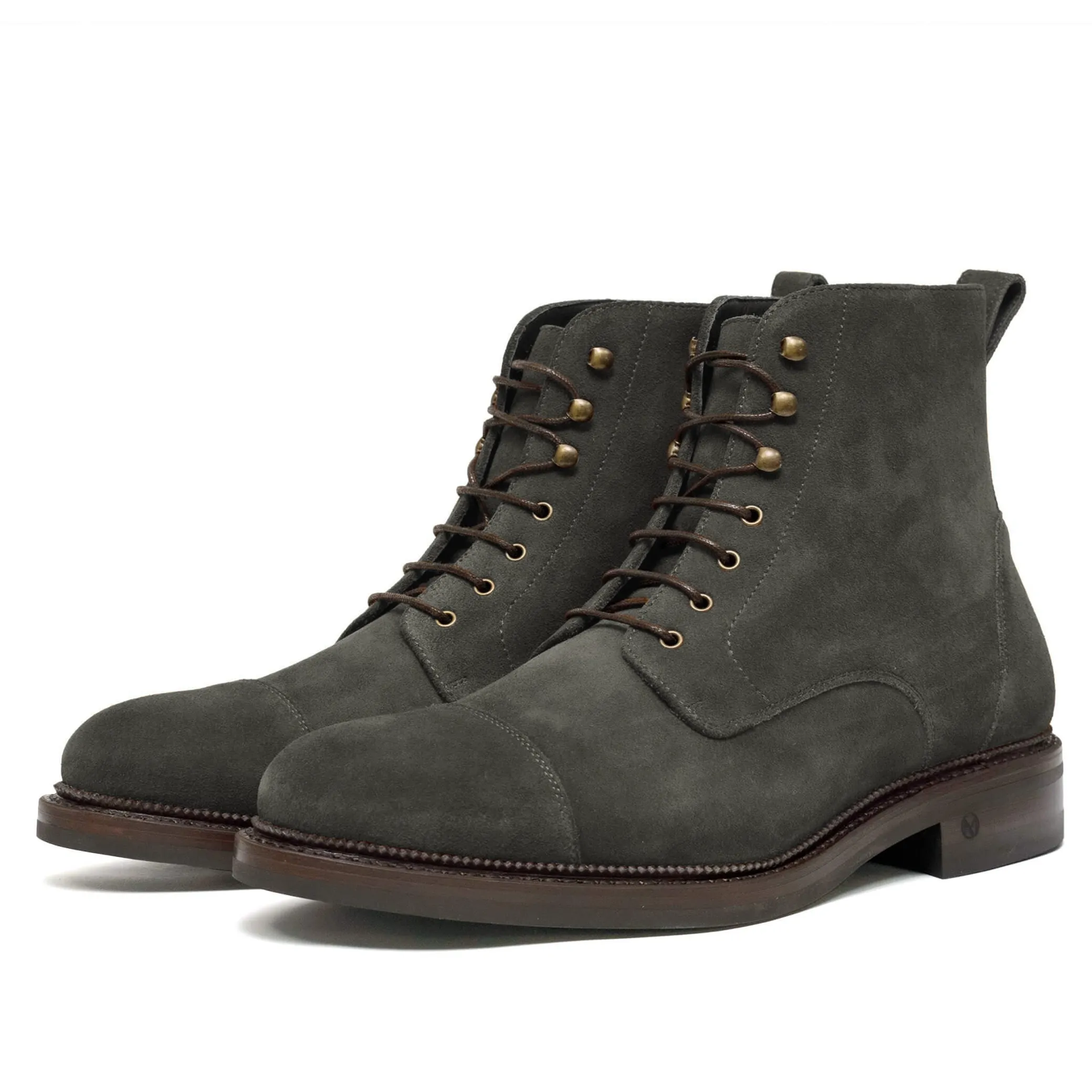 Logan Boot Grey Suede