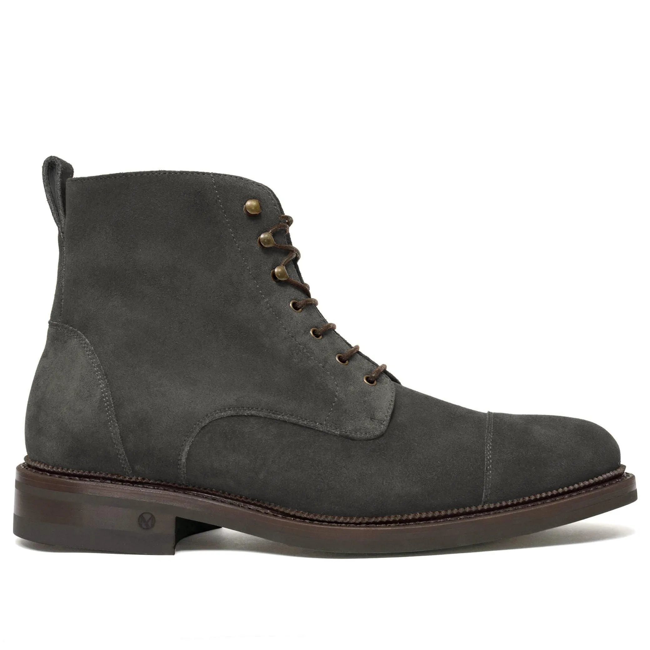 Logan Boot Grey Suede