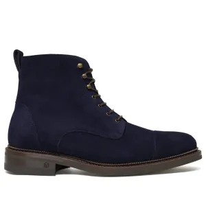 Logan Boot Navy Blue Suede